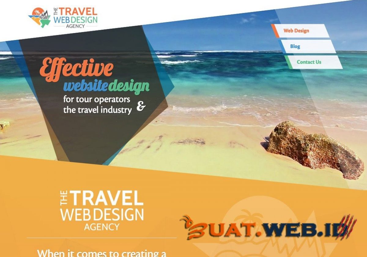 Jasa Buat Web Tour & Travel - Web Wisata