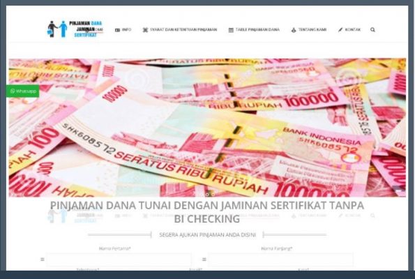 PINJAMAN JAMINAN SERTIFIKAN NET