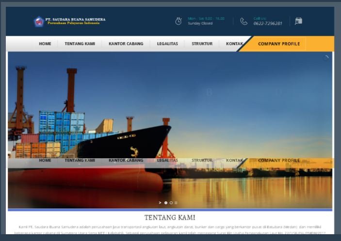 WEBSITE SAUDARA BUANA SAMUDERA