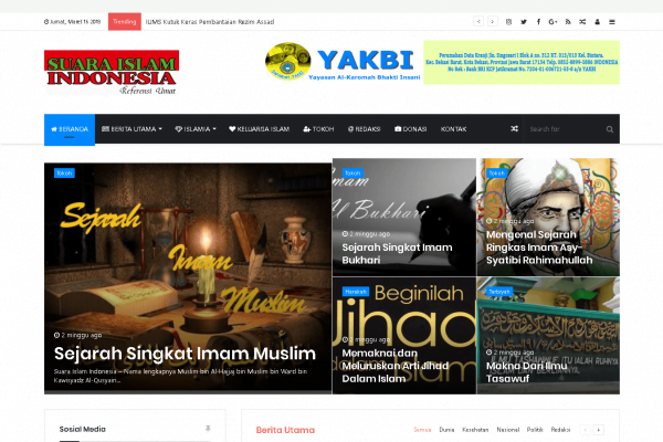 Web Suara Islam Indonesia