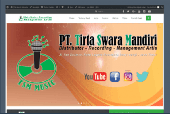 Website TSM MUSIC