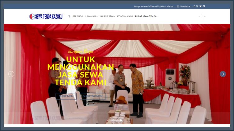 Jasa Sewa Tenda Pesta, Acara & Hajatan