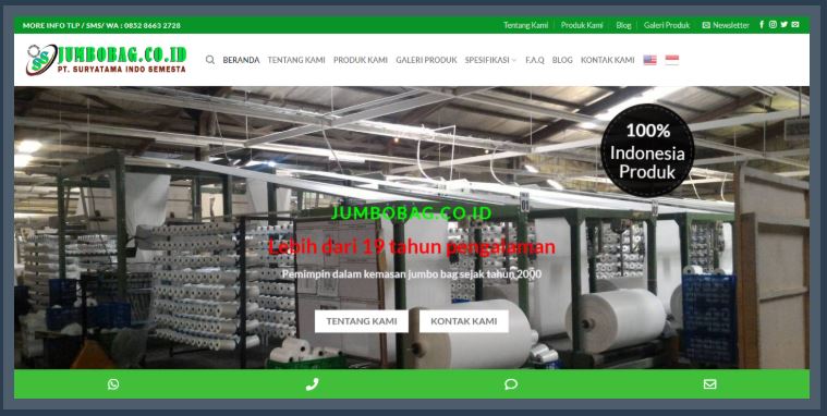 Jual Karung Goni Baru & Bekas, Jumbo Bag, WovenBag No. 1