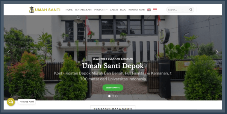 Umahsanti.com - Sewa Kost Depok, Bungin Bali & Padawa Bali
