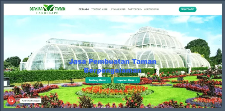 Jasa Pembuatan Taman - Dzakira Taman Landscape (Dzakirataman.com)